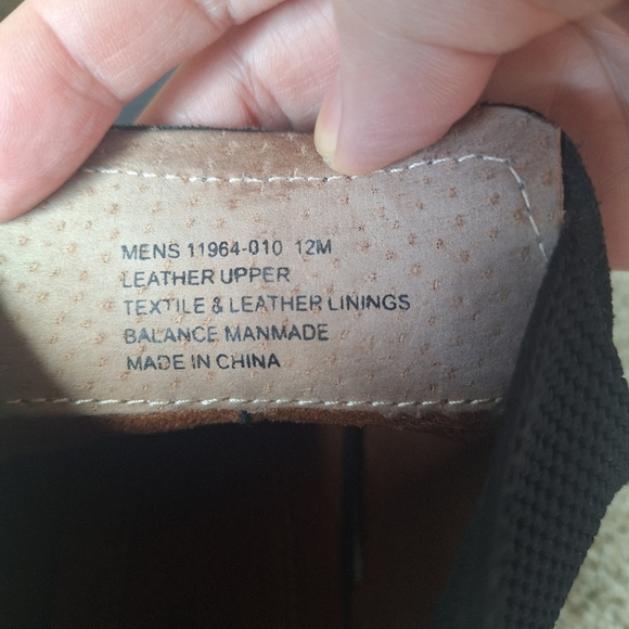 Florsheim Lodge Plain Toe Gore Boot Black Leather Slip On Mens Size 12M - Picture 8 of 10